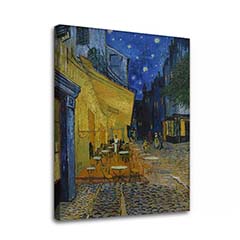 Слики на платно Vincent van Gogh - Café Terrace at Night