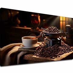 Кафе слики за кујна Магијата на зрната кафе