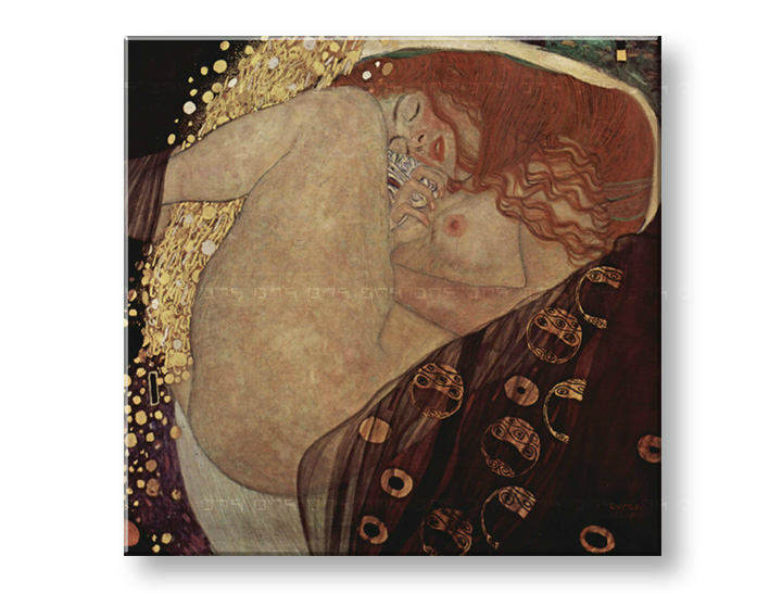 Слики на платно DAнаE – Gustav Klimt