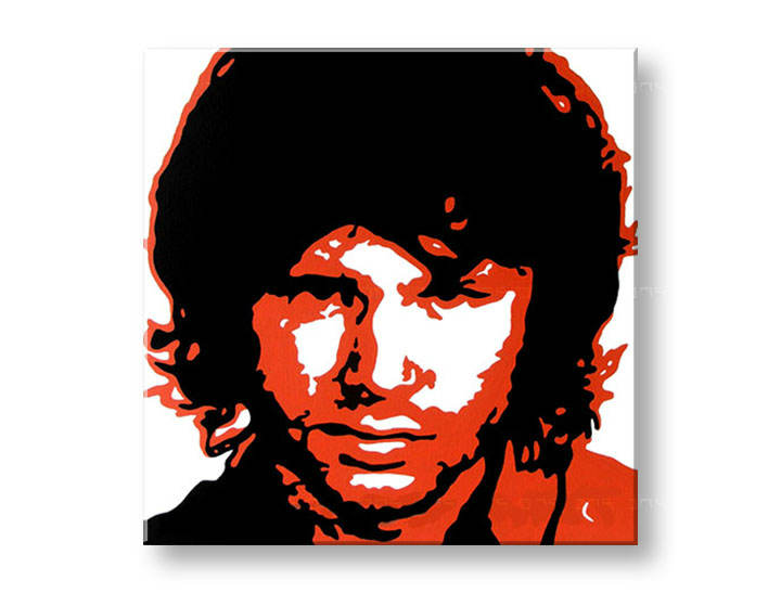 Рачно сликани слики на платно POP Art Jim Morrison 1-делна