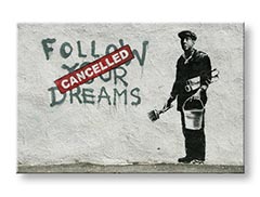 Слики на платно 1-делна Street ART – Banksy BA024O1