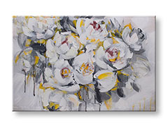 Насликана слика на платно ЦВЕЌЕ 1-делна 90x60 cm CFAZH5632E1