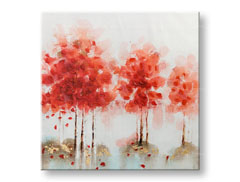 Насликана слика на платно АПСТРАКТ 1-делна CWF11078WE1 - 70x70 cm