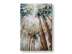 Насликана слика на платно ДРВА 1-делна 60x90 cm CWF11088WE1