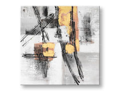 Насликана слика на платно АПСТРАКТ 1-делна CWF1143L1E1 - 60x60 cm