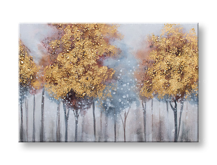 Насликана слика на платно ДРВА 1-делна 90x60 cm CWF1584HE1