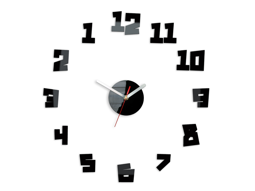 Модерен ѕиден часовник CRAZY CLOCK - BACK IN TIME NH030