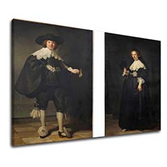 Слики на платно Rembrandt - Portrait Of Maerten Soolmans