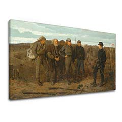 Слики на платно Winslow Homer - Prisoners from the Front