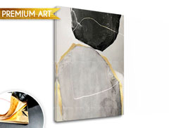 Слики на платно PREMIUM ART - Апстрактен Млински камен