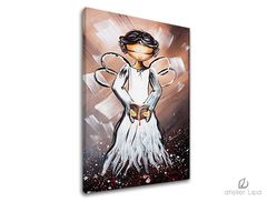 Авторска репродукција на платно ANGEL 20x30 cm