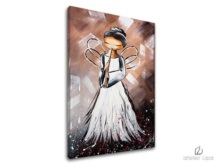 Авторска репродукција на платно ANGEL 20x30 cm