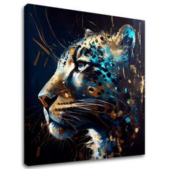 Декоративно сликарство на платно - PREMIUM ART - Spotted Hunter's Elegance