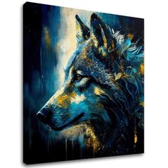 Декоративно сликарство на платно - PREMIUM ART - Wilderness in Wolf Eyes