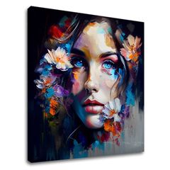 Дизајн декорација на платно Небо во очи Попуст 30 % 70x70 cm