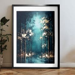 Ѕиден постер со ЕКСТРА ефект - Mystic Trees