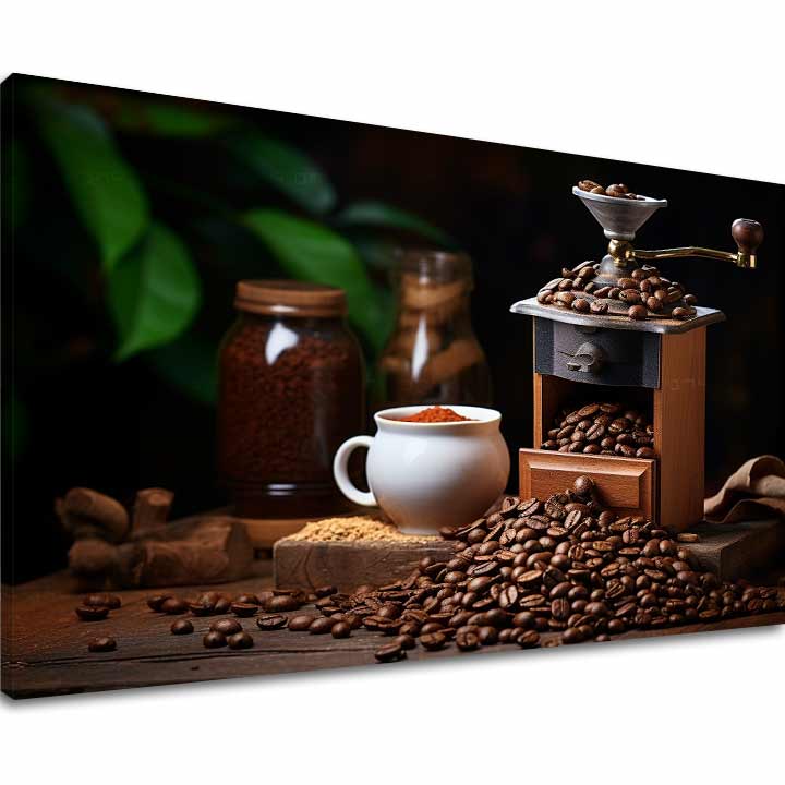 Кафе слики за кујна Вкусот на слободата 60x90 cm