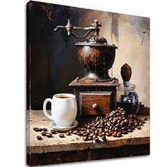 Кафе слики за уметничко задоволство во кујната