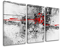 Слики на платно 3-делни АПСТРАКТ AB016E30