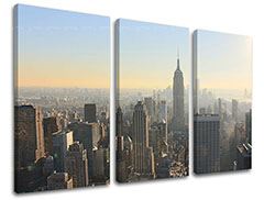 Слики на платно 3-делни ГРАДОВИ - NEW YORK ME117E30
