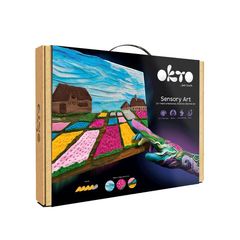 OKTO Креативен 3D комплет Цветни кревети во Холандија 30 x 40 cm