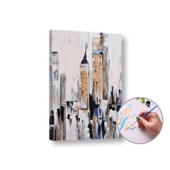 Paint by Numbers Kit - Abstract City