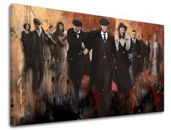 PEAKY BLINDERS мафијашка слика 150x100 cm