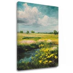 Пејзаж на платно Помеѓу небото и земјата | 40x50 cm