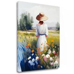 Пејзаж на платно Пронаоѓање на тишина во природата | 40x50 cm