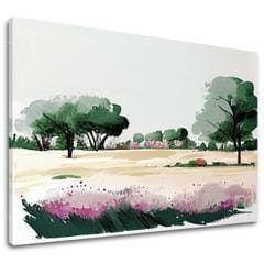 Пејзаж на платно Свет на прекрасни бои | 40x50 cm