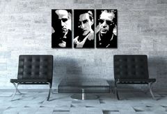 Рачно насликана POP ART слика GODFATHER 120х80 см