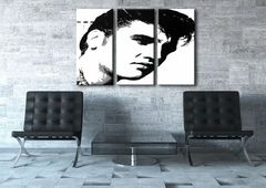 Рачно насликано POP ART сликарство ELVIS 120x80 cm