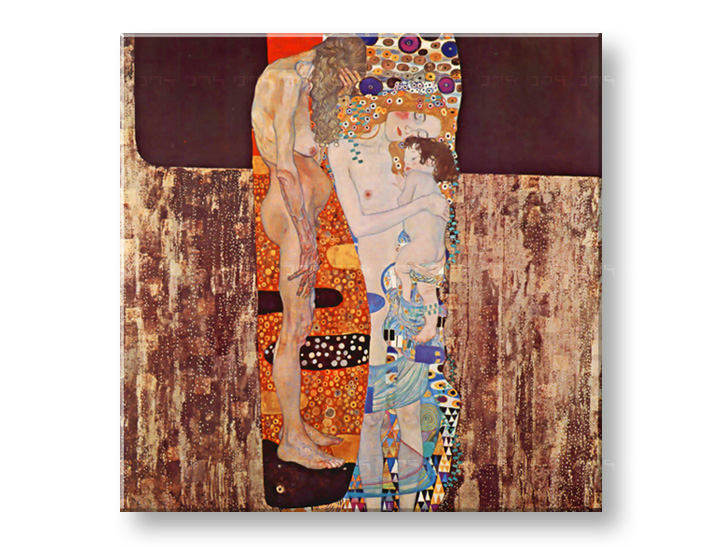 Слики на платно THREE AGES OF WOMAN – Gustav Klimt