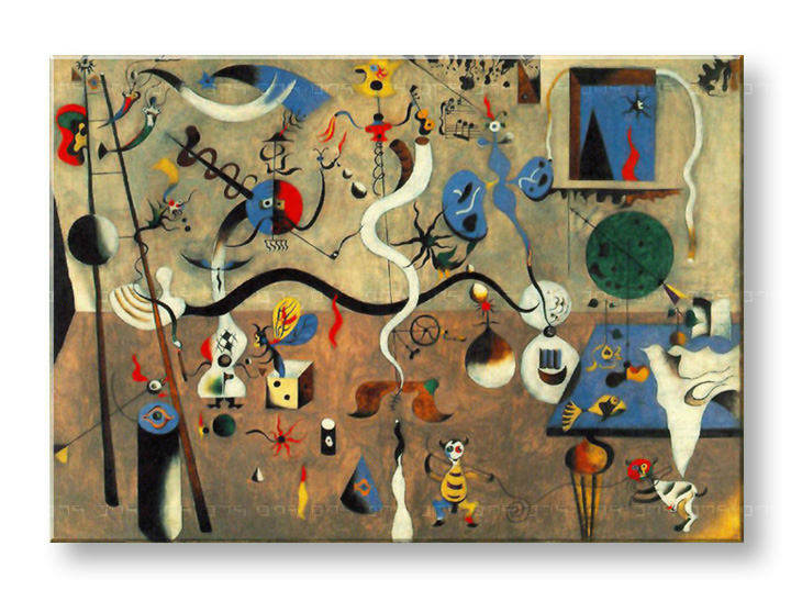 Слики на платно CARNIVAL OF HARLEQUIN – Joan Miro