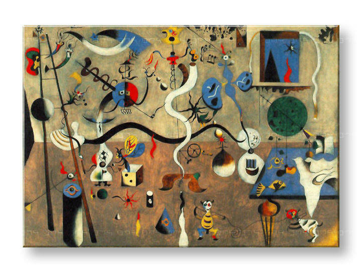 Слики на платно CARNIVAL OF HARLEQUIN – Joan Miro
