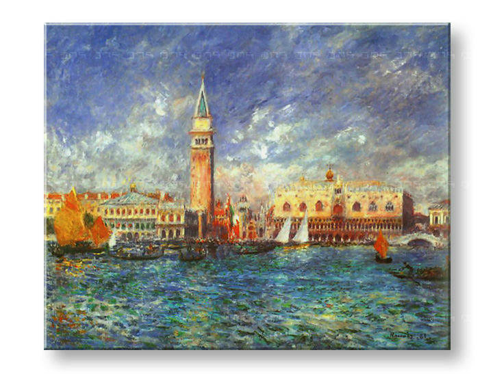 Слики на платно THE DOGE'S PALACE – Pierre Auguste Renoir