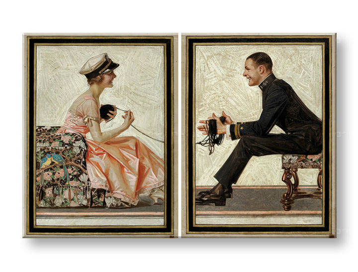 Слики на платно LOVING BIRD – J.C. Leyendecker