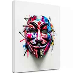 Слика ANONYMOUS MASK | Италијанско платно