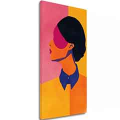 Слика VIBRANT SILHOUETTE | Италијанско платно