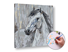 Сликање по бројки БЕЛ гулаб | мала тежина