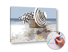 Сликање по бројки ОСТАВАЈ НА ПЛАЖА | мала тежина