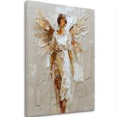 Сликата на ангелските акрилни крилја | 100% оригинален акрилик