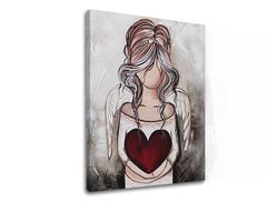 Сликата на платно ANJEL 70x80 cm