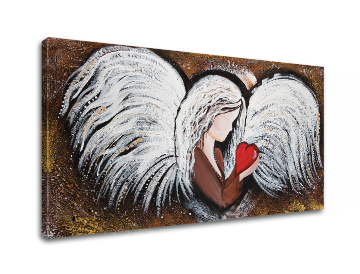 Сликата на платно ANJEL 90x50 cm