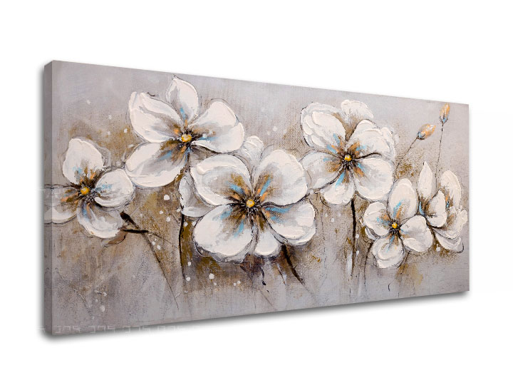 Сликата на платно ЦВЕЌЕ Попуст 40 % 100X50 cm