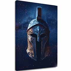 Сликата на платно SPARTAN WARRIOR - Симбол на храброст