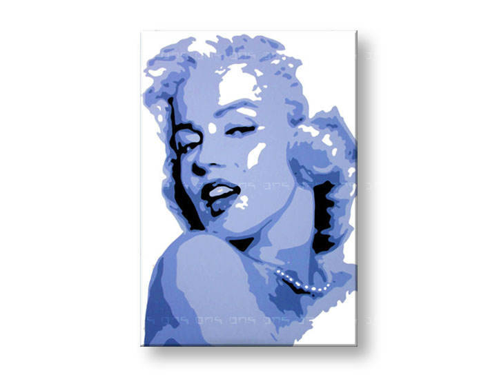 Рачно сликани слики на платно POP Art Marilyn Monroe 1-делна