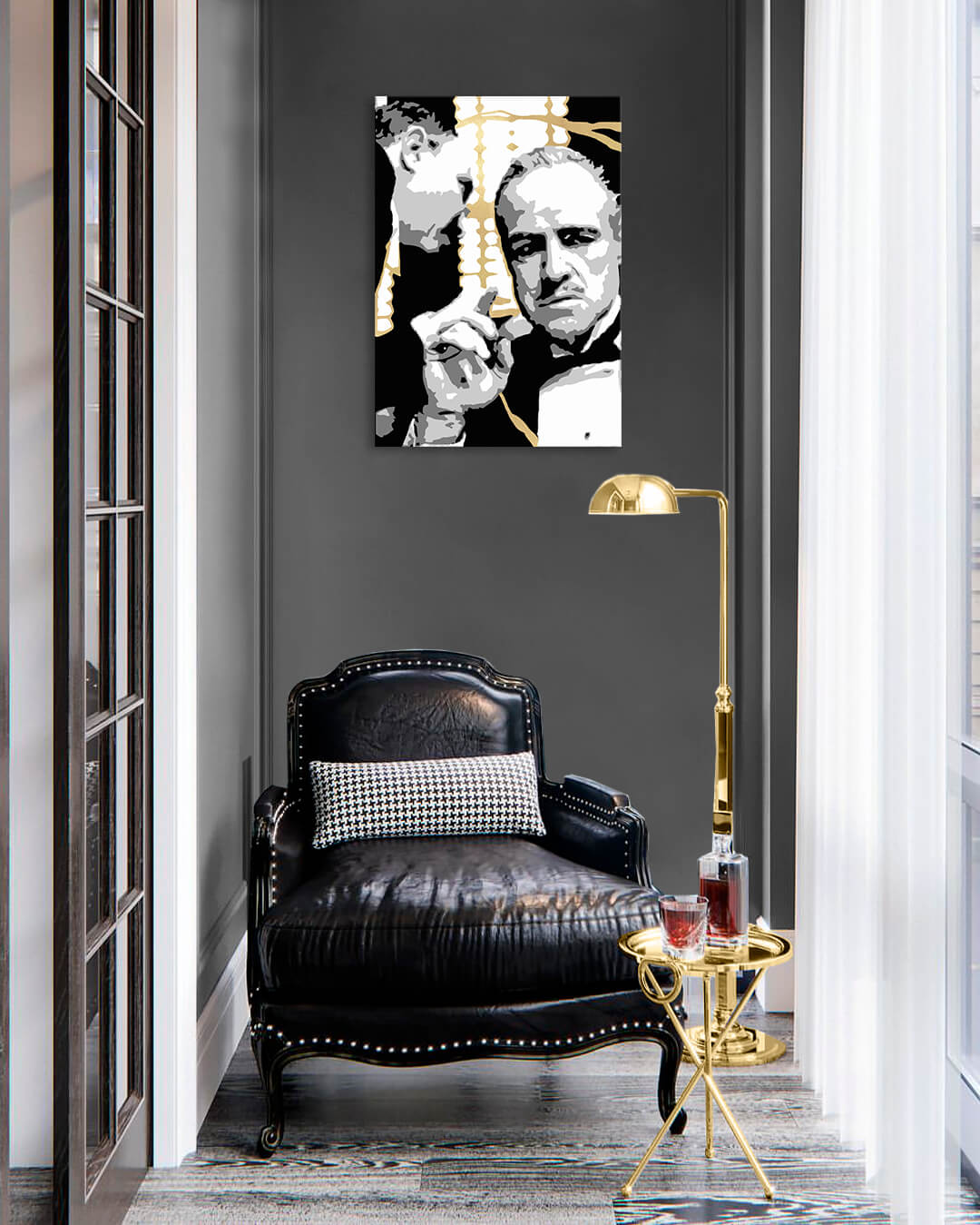 Слики на платно - PREMIUM ART - The Godfather 100x140 cm