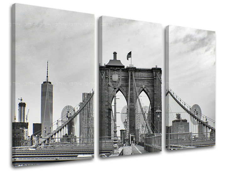 Слики на платно 3-делни ГРАДОВИ - NEW YORK ME114E30
