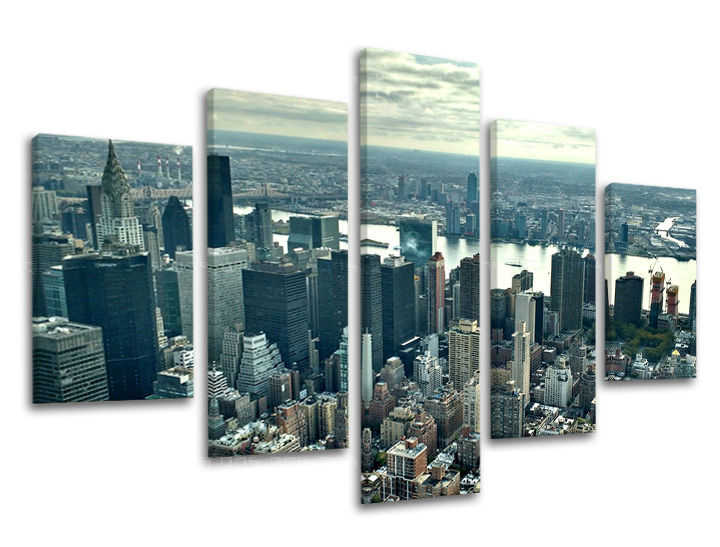 Слики на платно 5-делни ГРАДОВИ - NEW YORK ME118E50